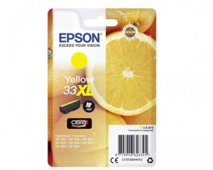 Epson Tusz T33XL Stylus T3364 Yellow 8,9ml