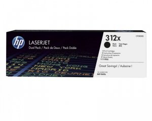 HP Toner nr 312XD CF380XD Black  2pack 4,4K