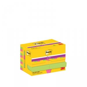 Bloczki samoprzylepne POST-IT Super Sticky, 47,6 x47,6mm 12x90kart. CARNIVAL 3M4064035065744