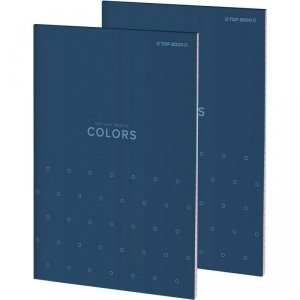 Blok notatnikowy A4 100k kratka COLORS 400169242 TOP 2000