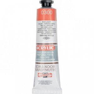 Farba akrylowa 162714 czerwona 0300 40ml.KOH