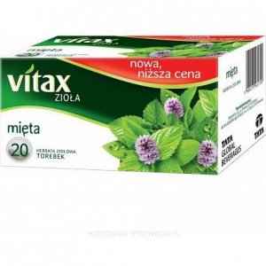 Herbata VITAX MIĘTA STRONG (20 torebek x 1,5g) bez zawieszki