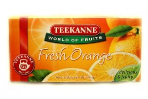 Herbata TEEKANNE owocowa (20 torebek x 2,25g) o smaku pomarańczowym FRESH ORANGE
