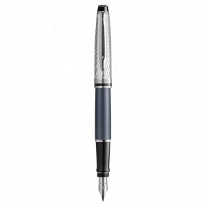 Pióro wieczne Expert Deluxe Metalic grafitowy F CT 2187688 WATERMAN
