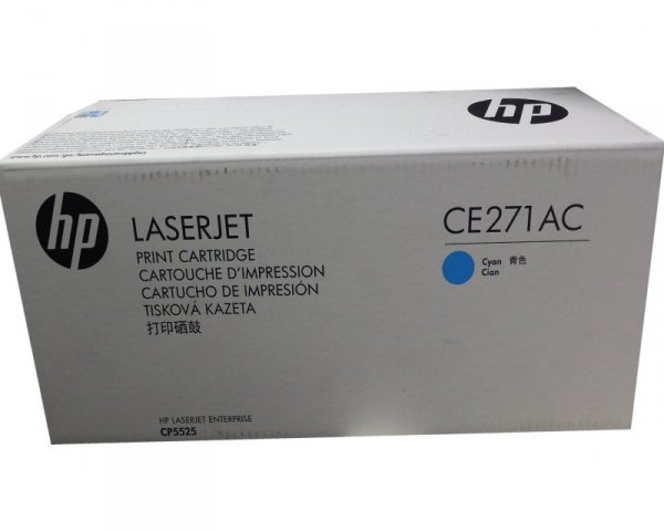 HP Toner nr 650AC CE271AC Cyan 15K