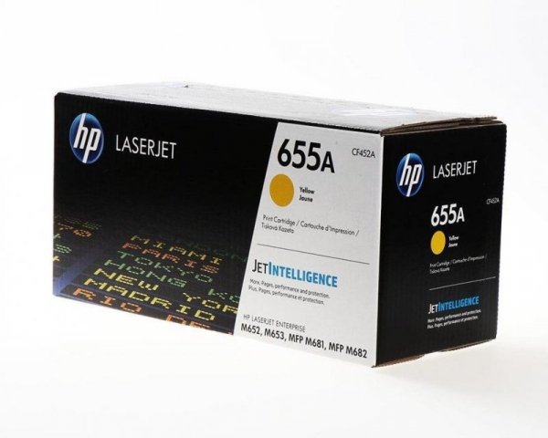 HP Toner nr 655A CF452A Yellow 10,5K