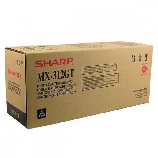 Sharp Toner MX-312GT Black 25K MX-354N, MX-M264N, MX-M314N, MX-M260, MX
