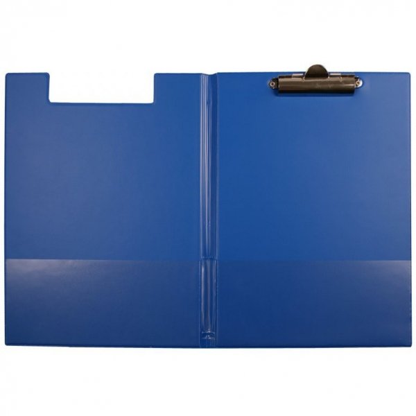 Teczka z klipem zamykana Clipboard A5 niebieska KH-03-01 BIURFOL