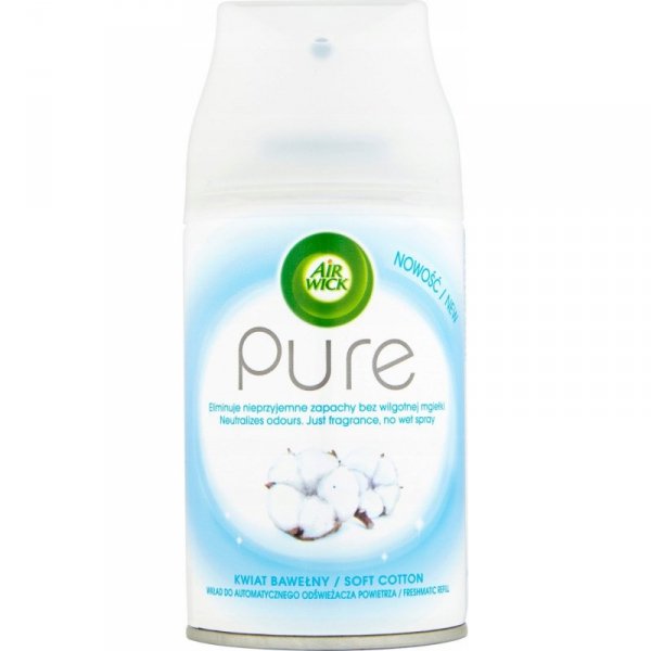 Wkład do odświeżacza AIR WICK Freshmatic 250ml Kwiat Bawełny PURE