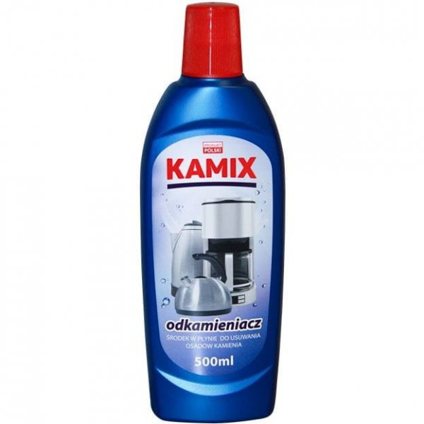 Preparat do usuwania kamienia KAMIX odkamieniacz w płynie do ekspresów i czajników 500ml