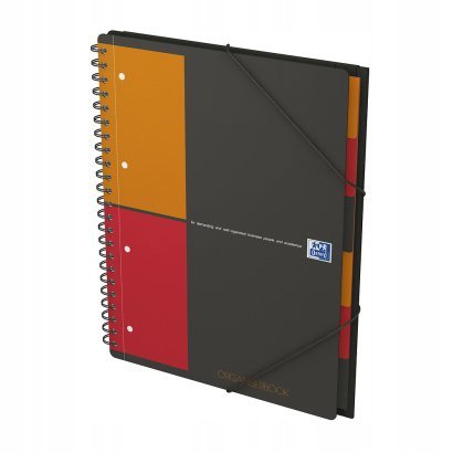 Kołonotatnik A4+ 80k kratka OXFORD Organiserbook International 100102777