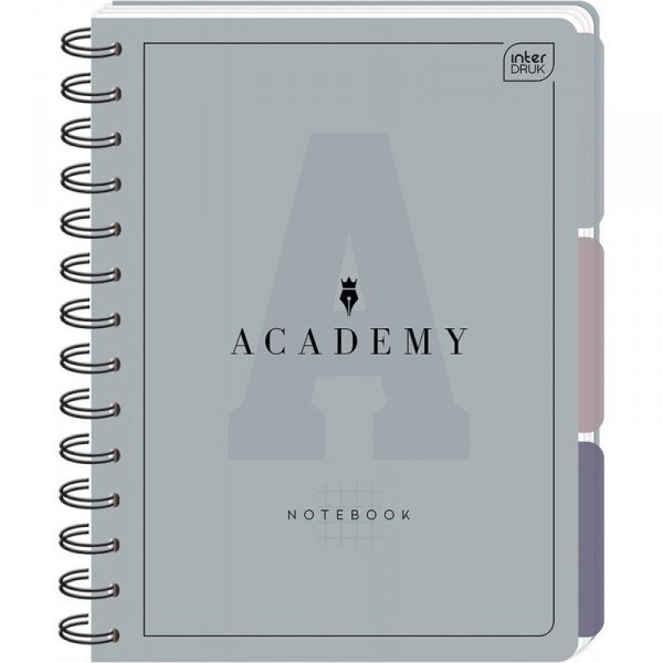 Kołozeszyt B5 100k kratka 90g przekł PP ACADEMY