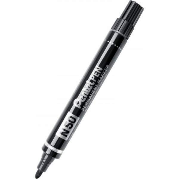 Marker wodoodporny N50-A czarny PENTEL