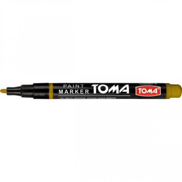 Marker olejowy F złoty 1,5mm TO-441 TOMA