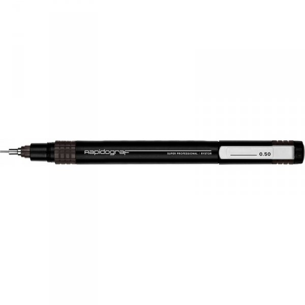 Pisak kreślarski 0,50 Super Professional RAPIDOGRAF 111-050 RYSTOR