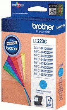 Tusz BROTHER (LC223C) niebieski 550str