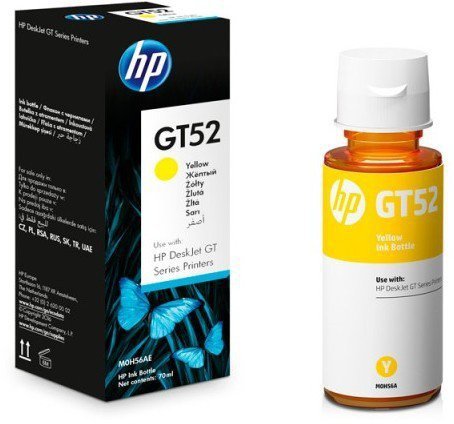 HP Inc. Tusz GT52 Żółty M0H56AE