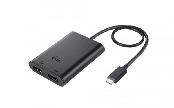 i-tec Adapter video USB-C Dual 4K/60Hz (single 8K/30Hz) HDMI