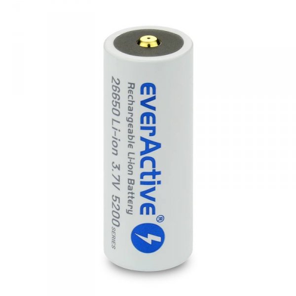 everActive Akumulator 26650 3,7V Li-ion 5200 mAh micro USB