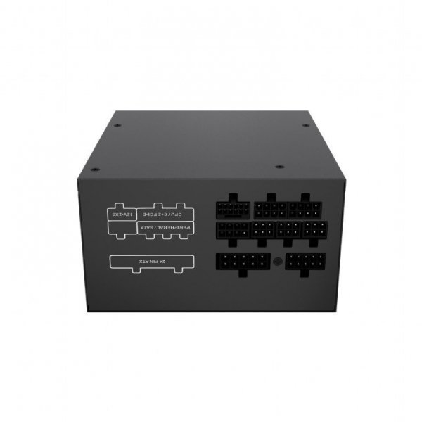 Gembird Zasilacz komputerowy Fornax Power 750W aktywny PFC wentylator 12 cm 80+Gold