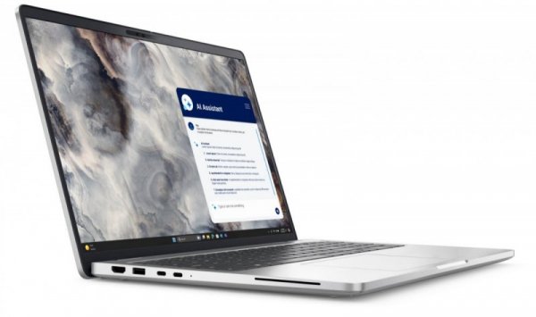 Dell Laptop Dell Pro 16 Plus PB16250 W11P Ultra 7 266V/16GB/512GBSSD CL25/16.0 FHD+/Arc/FgrPr&SmtCd/FHD/IRCam/Mic/WLAN only+BT/B