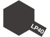 Tamiya 82140 LP-40 Metallic Black 10 ml