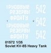 Trumpeter 01572 Kv-8S