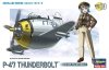 Hasegawa TH10-60120 Egg Plane P-47 Thunderbolt