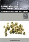 AFV Club AG35021 Rivet for churchill (AF35153) 1/35