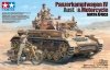 Tamiya 25208 1/35 German Tank Panzerkampfwagen IV Ausf.F & Motorcycle Set North Africa