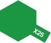 Tamiya 81525 Acrylic Mini X-25 Clear Green 10 ml