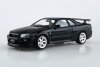 Aoshima 06695 1/24 Nissan BNR34 Skyline GT-R V-SPECⅡ '02 Custom Wheels