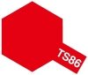 Tamiya 85086 TS-86 Pure Red 100ml spray