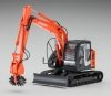 Hasegawa 66111 Hitachi Construction Machinery Excavator ZAXIS 135US Cutter Heads 1/35