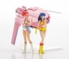 Hasegawa CW24-64524 Dirty Pair Kei & Yuri w/Lovely Angel 1/20