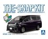 Aoshima 05632 1/32 SNAP KIT#04-C Toyota Vellfire (Burning Black Crystal Shine Glass Flake)