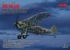 ICM 32021 Fiat CR.42 LW WWII German Luftwaffe Ground Attack Aircraft