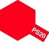 Tamiya 86020 PS-20 Fluorescent Red 100ml spray