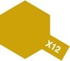 Tamiya 81512 Acrylic Mini X-12 Gold Leaf 10ml