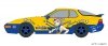 Hasegawa SP538-52338 Porsche 968 Egg Girl's Amy McDonnell 1/24