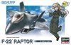 Hasegawa TH17-60127 Egg Plane F-22 Raptor