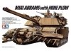 Tamiya 35158 M1A1 Abrams w/Mine Plow 1/35