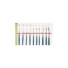 Italeri 51284 0/2 Synthetic round brush with brown tip