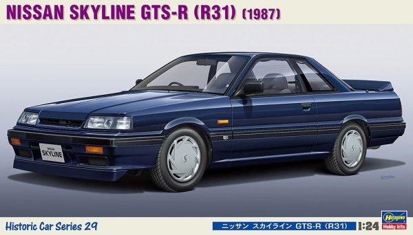 Hasegawa HC29-21129 1987 Nissan Skyline GTS-R R31 1/24