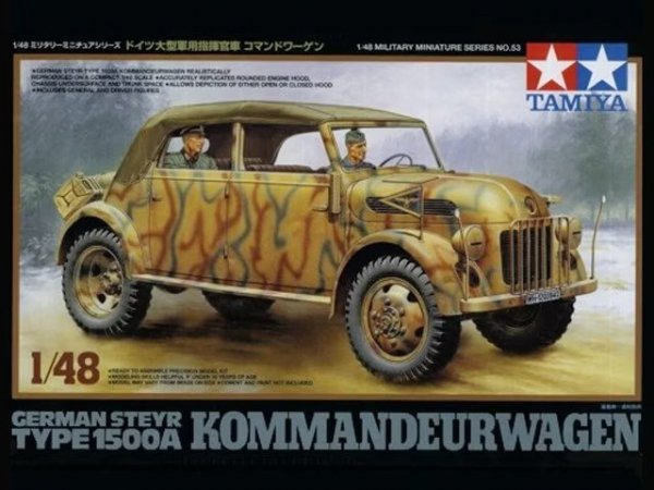 Tamiya 32553 1/48 German Steyr 1500 Kommandeurwagen