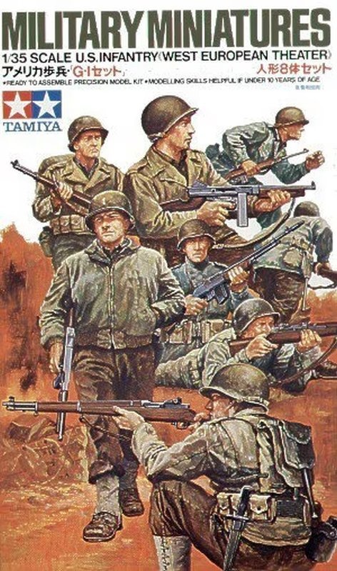 Tamiya 35048 U.S.Infantry Eur.Theater 1/35