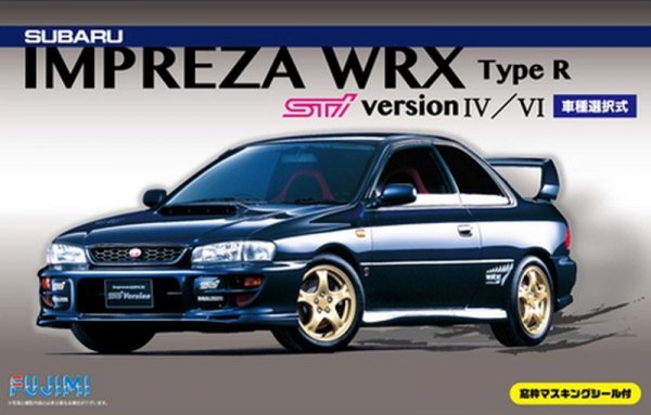 Fujimi 039398 1/24 ID-99 Subaru Impreza Sti IV/VI