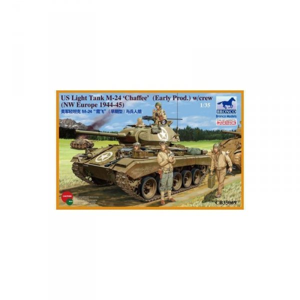 Bronco CB35069 M-24 Chaffee W/Crew