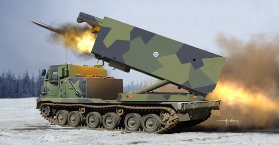 Trumpeter 01047 M270/A1 Multiple Launch Rocket System - Finland/Netherlands 1/35