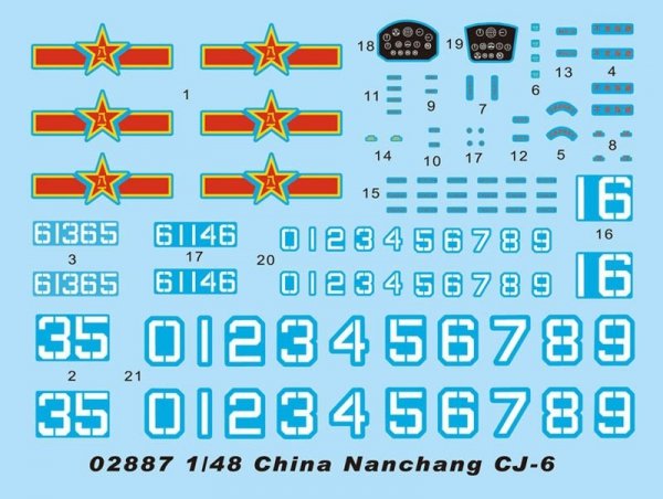 Trumpeter 02887 Nanchang Cj-6